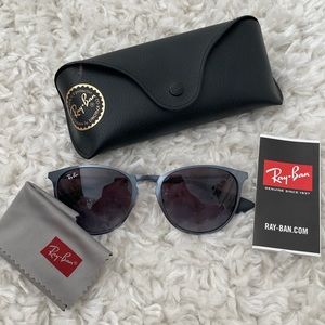Ray Ban Erika Metal Frame Sunglasses